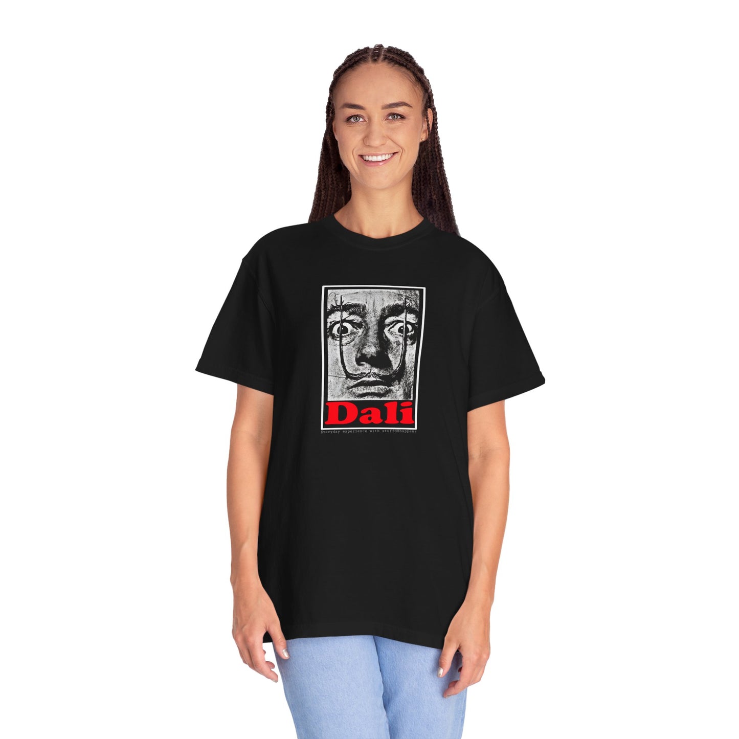 Dali Art Unisex Garment-Dyed T-Shirt - Artistic & Unique Design