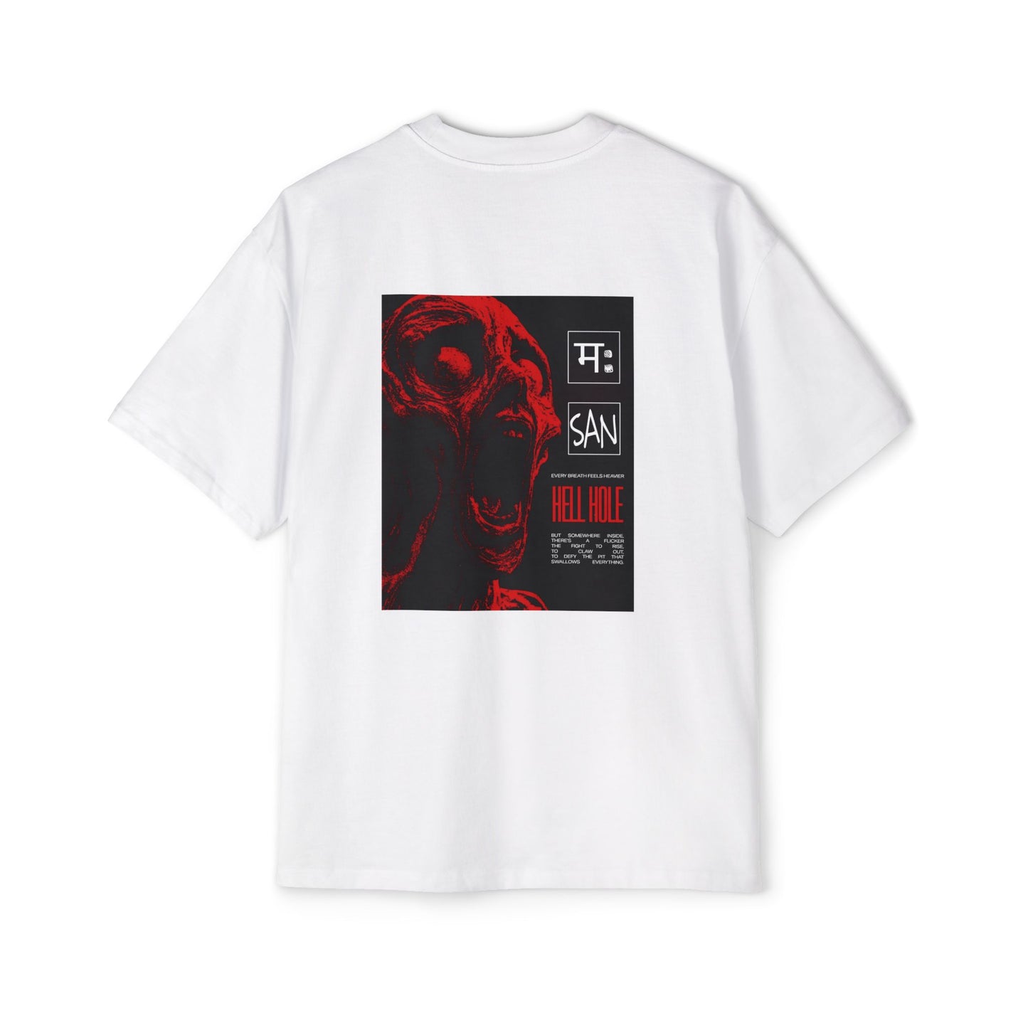 MA: SAN' Graphic Tee - Vintage Men's Heavy Oversized Tee